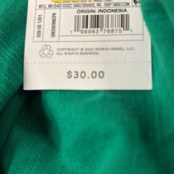 NWT - Isabel Maternity by Ingrid & Isabel- Short Sleeve Woven Maternity … - Picture 4 of 5